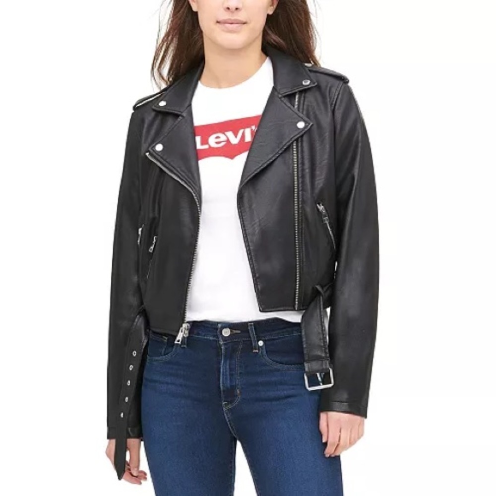 LEVI’S WOMEN LEATHER JACKET
